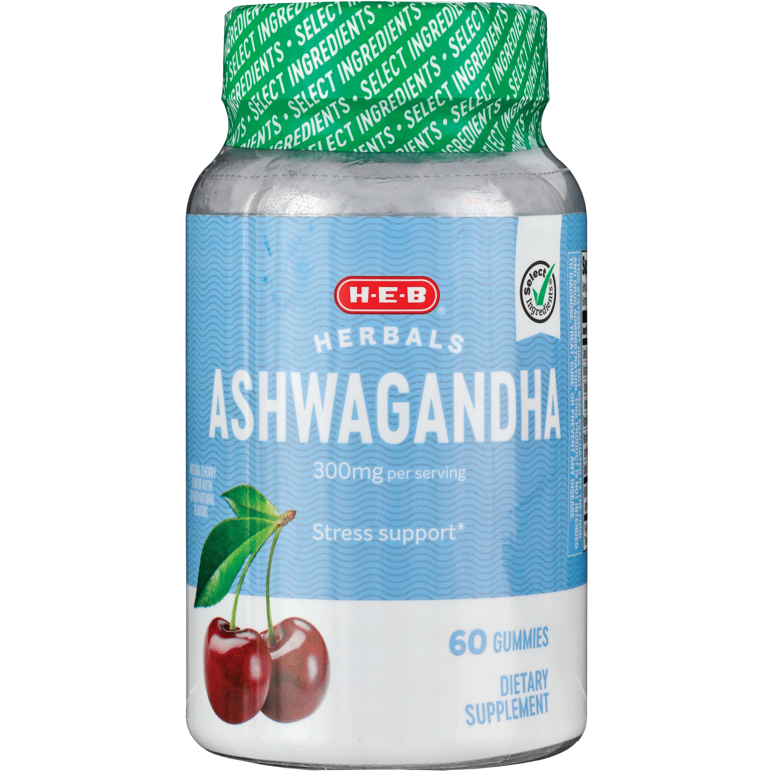 HEB Vitamins Ashwagandha Gummies 300 mg Shop Herbs & Homeopathy