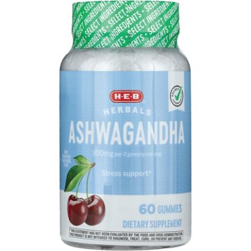 H-E-B Vitamins Ashwagandha Gummies - 300 mg, 60 ct