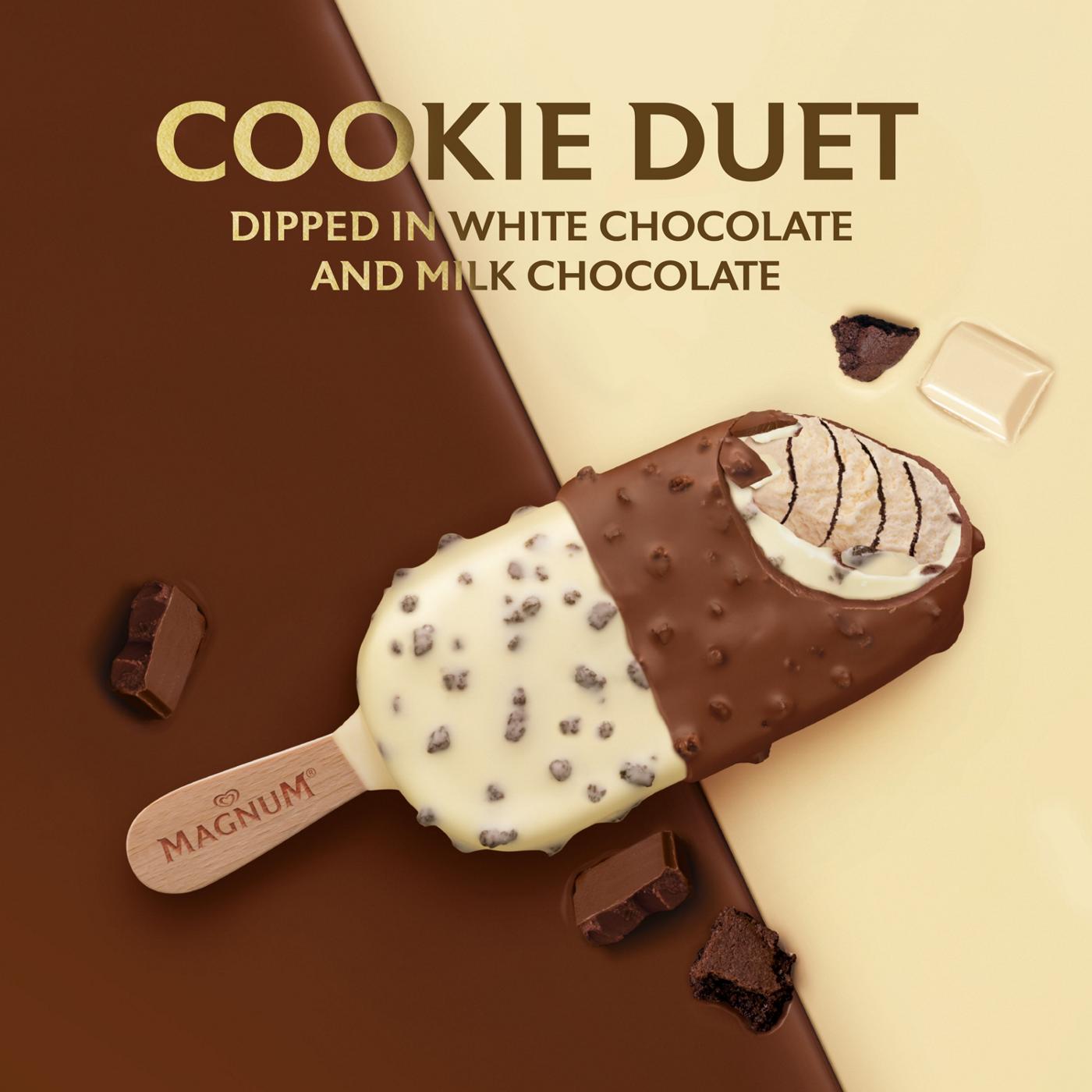 Magnum Cookie Duet Ice Cream Bars; image 6 of 6
