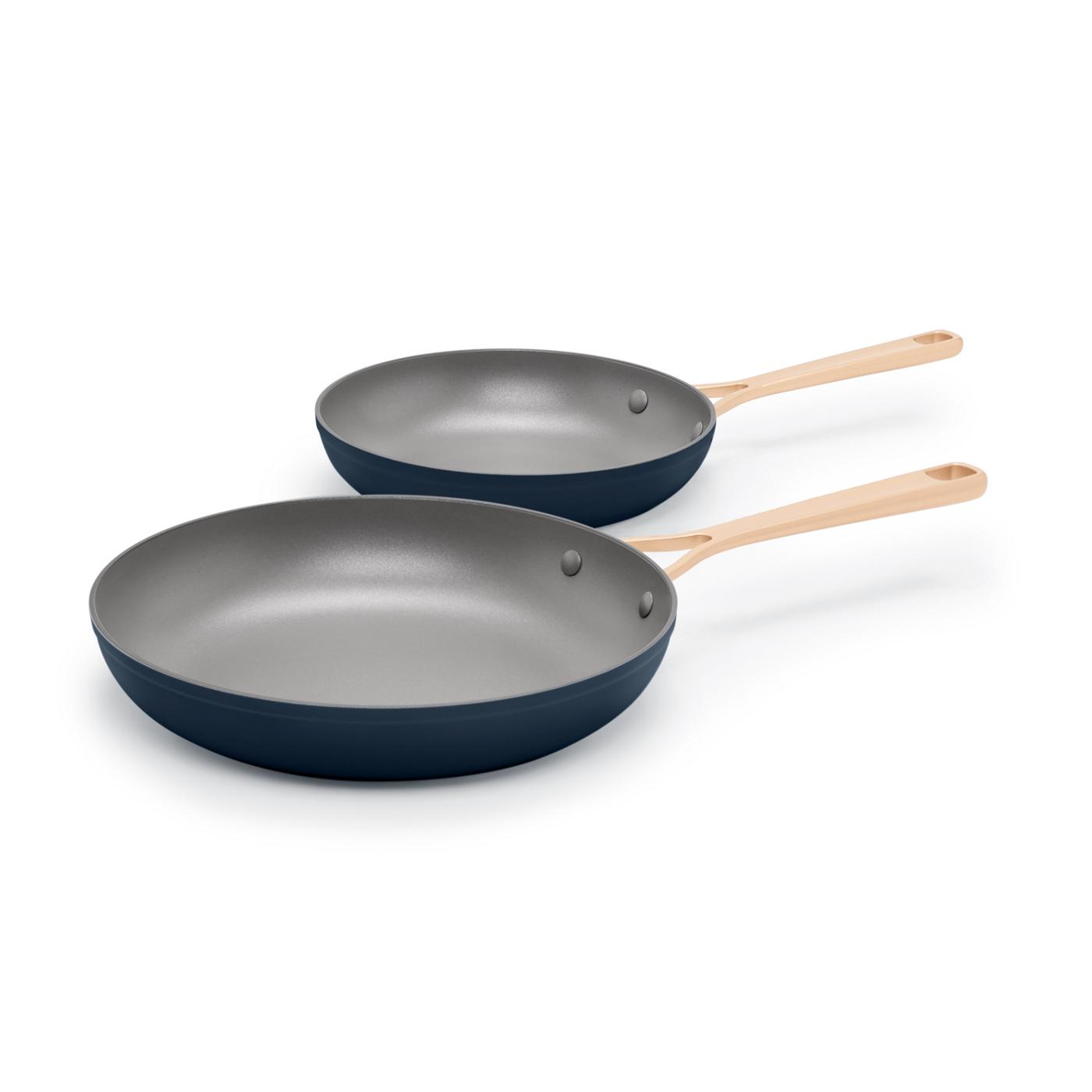 Kitchen & Table by H-E-B Non-Stick Fry Pans - Ocean Blue; image 1 of 3