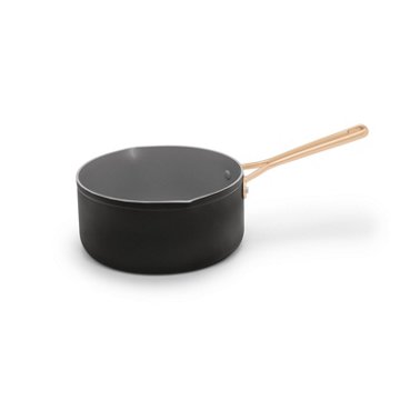 Kitchen & Table by H-E-B Non-Stick Saucepan - Classic Black, 3 qt