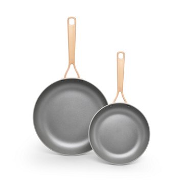 Kitchen & Table by H-E-B Non-Stick Fry Pans - Classic Black, 2 pk