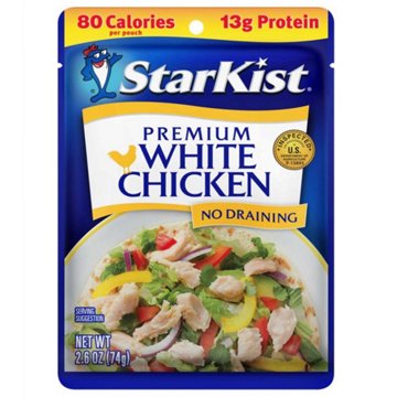 StarKist Premium White Chicken, 2.6 oz