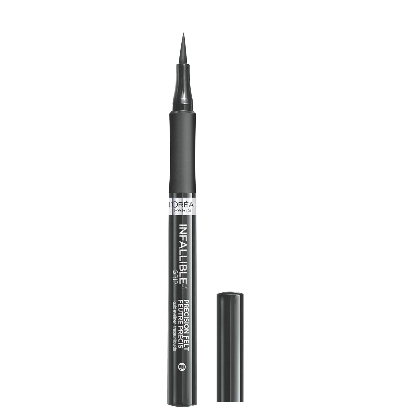 L'Oréal Paris Infallible Precision Felt Waterproof Eyeliner Grey; image 5 of 6