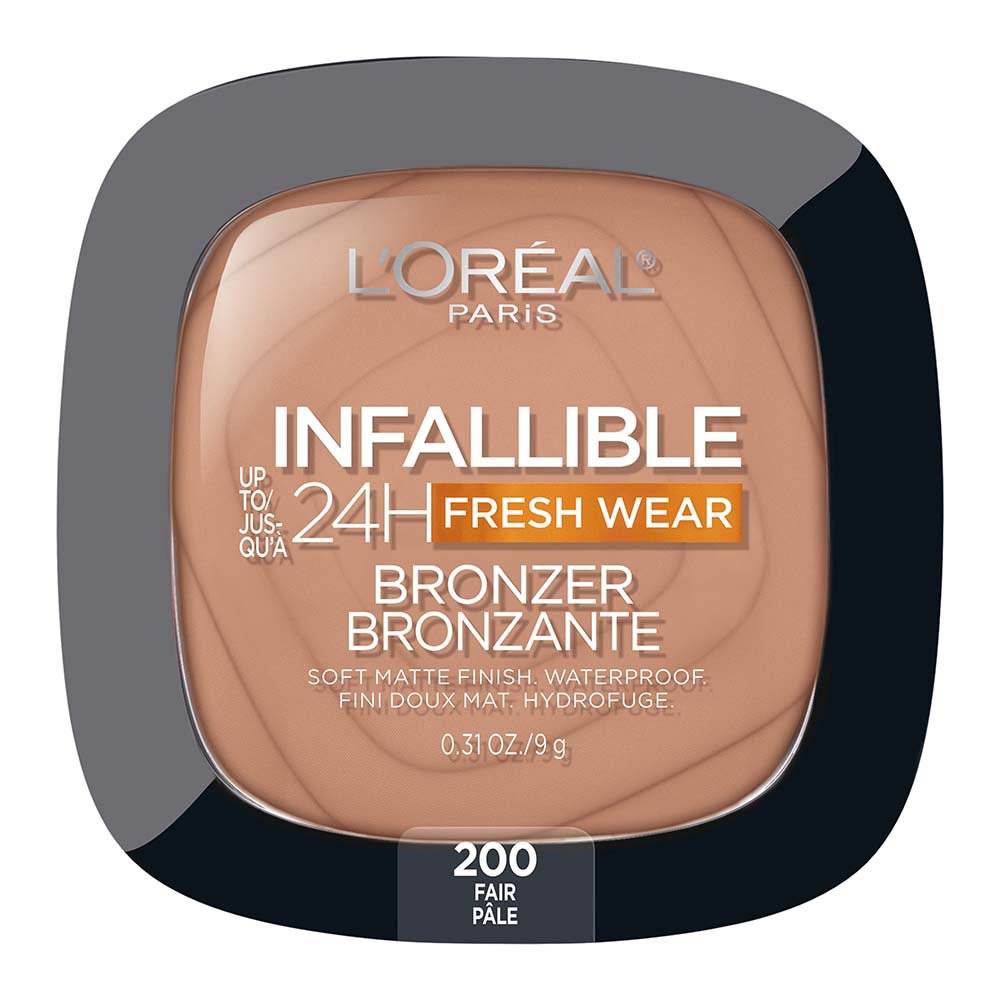 L'Oréal Paris Infallible 24 Hour Fresh Wear Soft Matte Bronzer - 200 ...