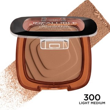 L'Oréal Paris Infallible 24 Hour Fresh Wear Soft Matte Bronzer - 300 Light Medium, 0.31 oz
