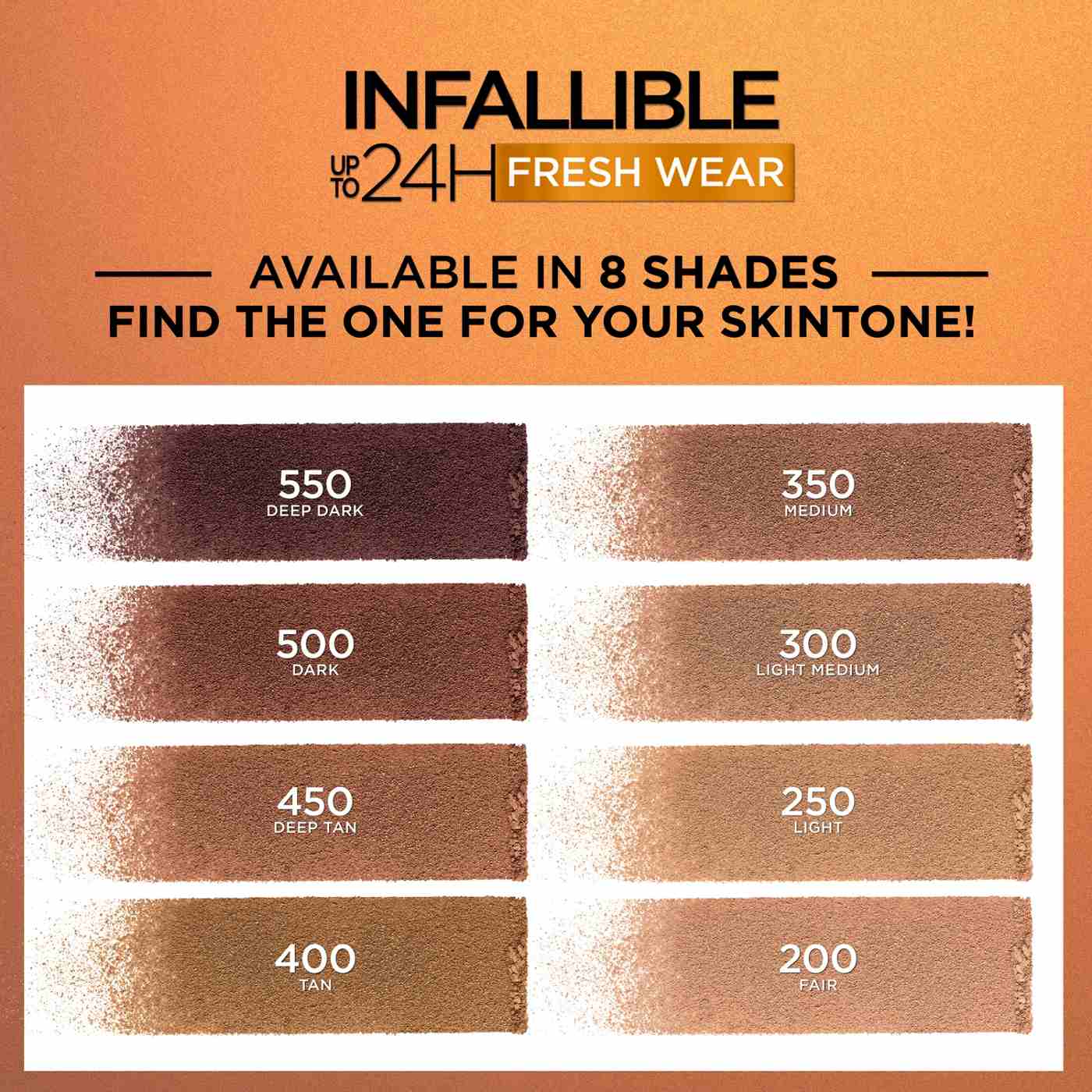 L'Oréal Paris Infallible 24 Hour Fresh Wear Soft Matte Bronzer - 400 Tan; image 5 of 5