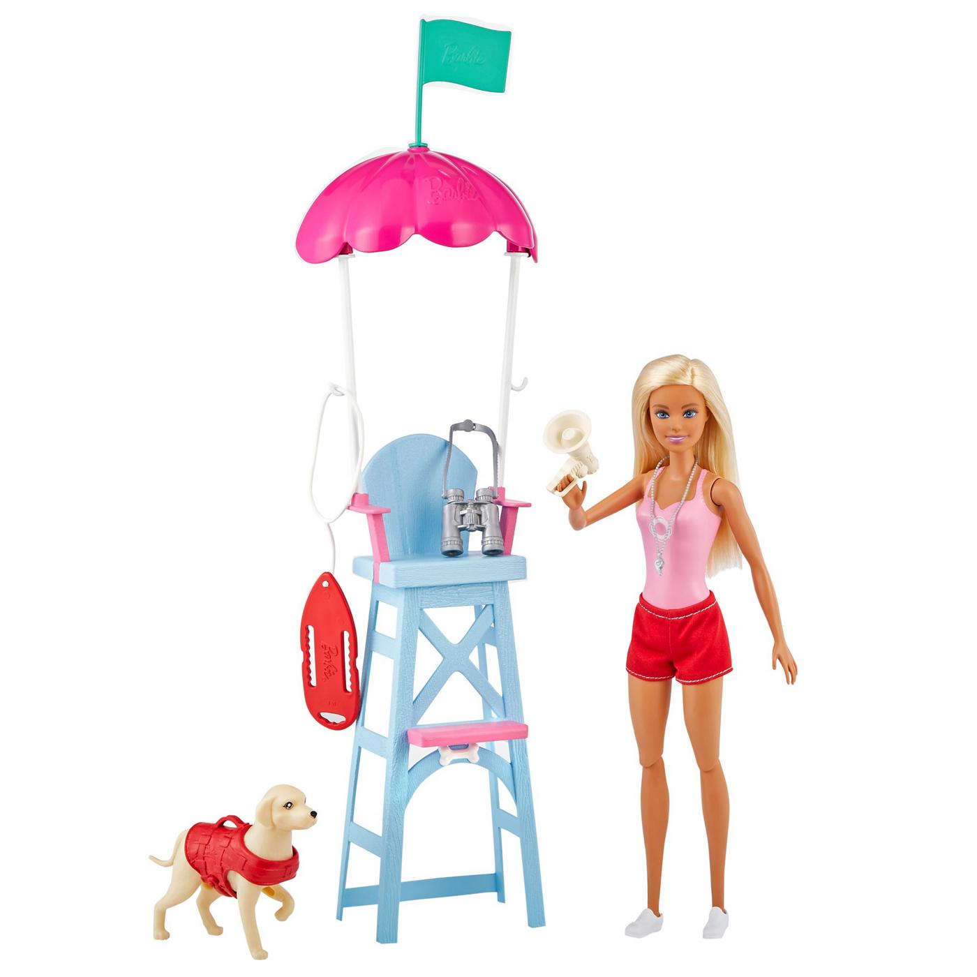Barbie Lifeguard Playset Shop Action figures & dolls at HEB
