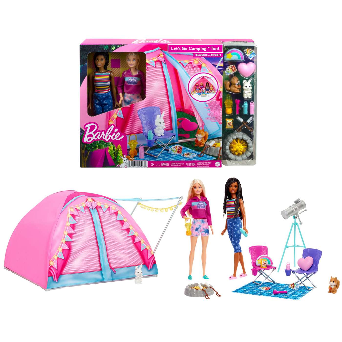 Barbie It Takes Two Camping Playset with Tent; image 2 of 4