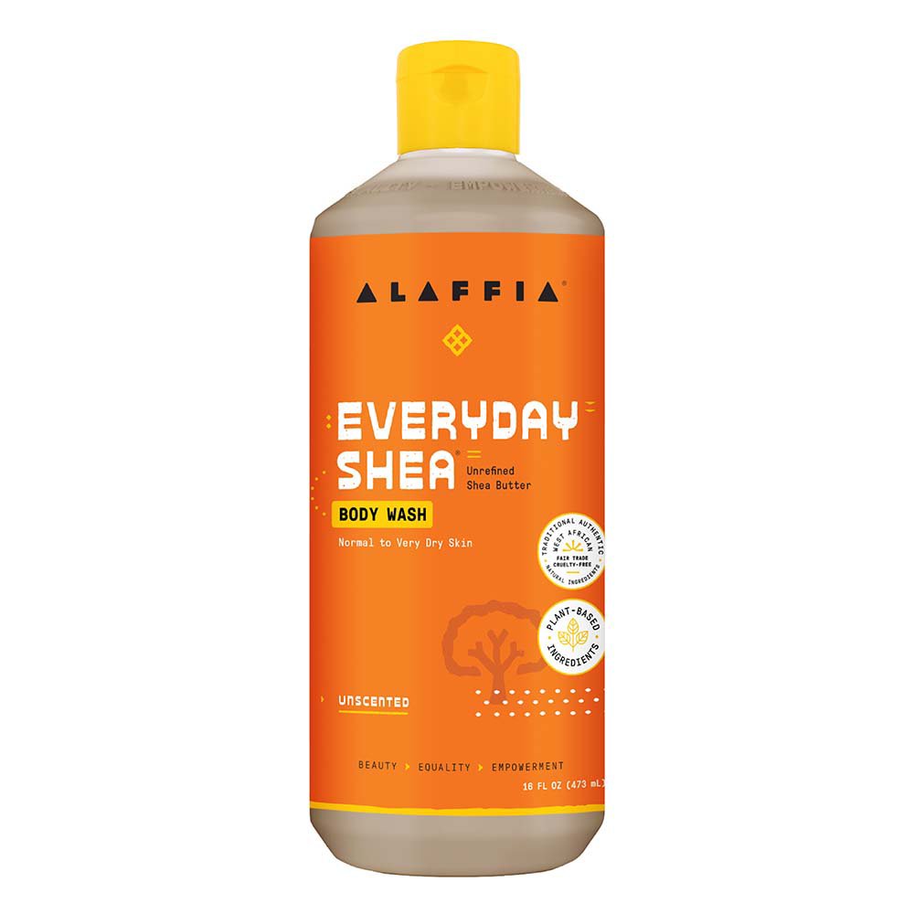 Alaffia Everyday Shea Body Wash Unscented Shop Body Wash at HEB