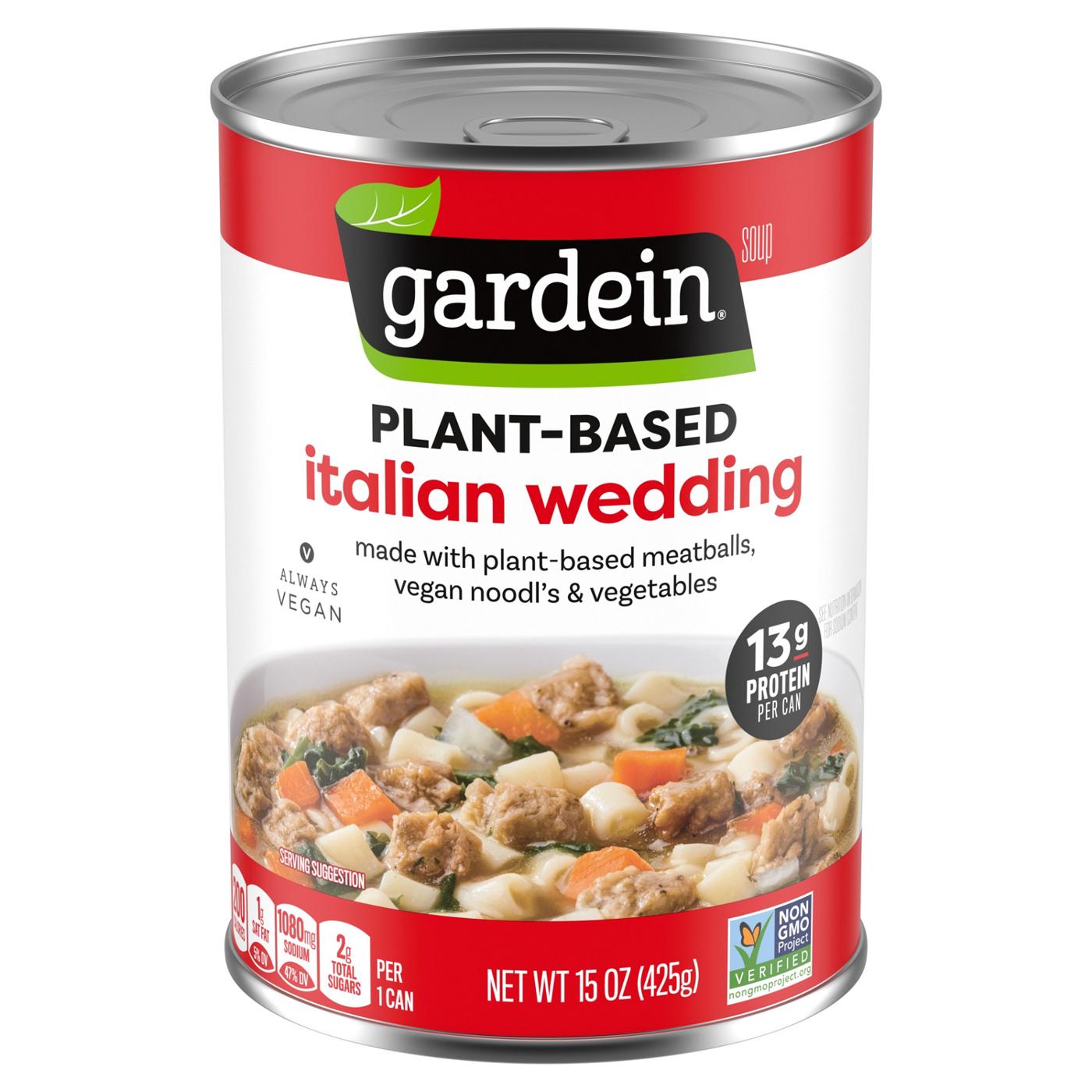 Gardein Vegan Plant-Based Meatball Italian Wedding Soup; image 1 of 6
