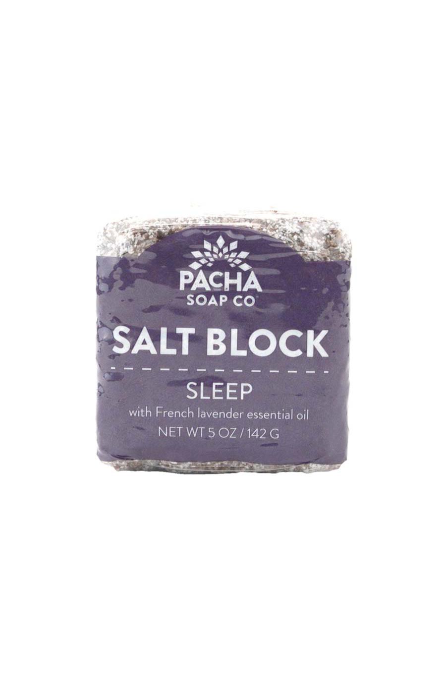 Pacha Soap Co. Salt Block Sleep; image 1 of 2