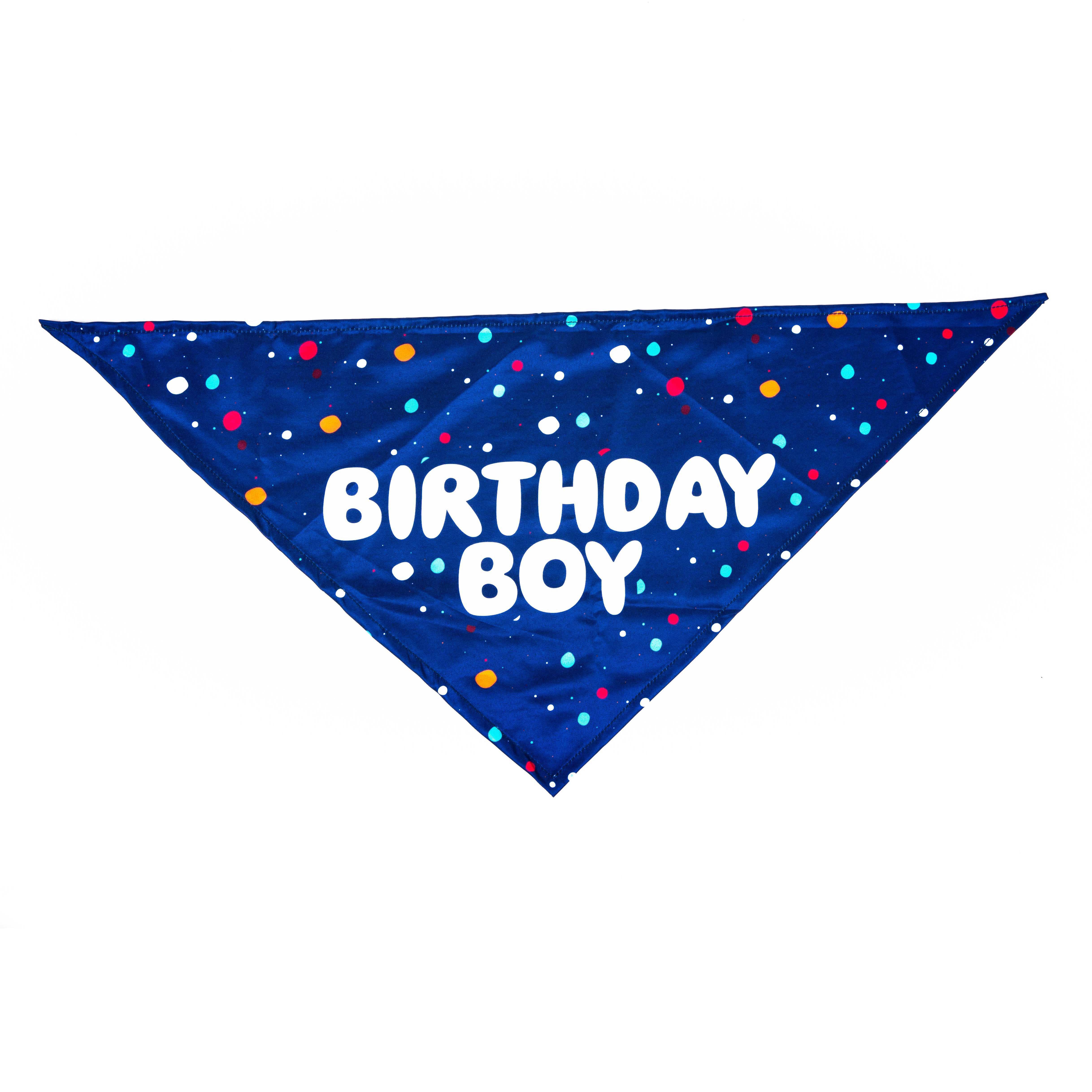 woof-whiskers-birthday-boy-pet-bandana-shop-clothes-at-h-e-b