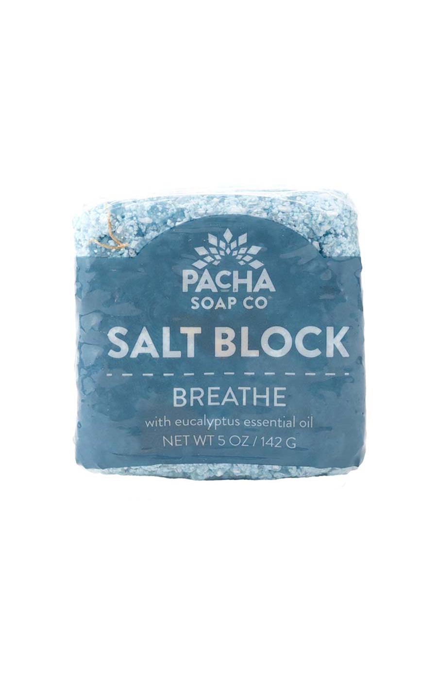 Pacha Soap Co. Salt Block Breathe; image 1 of 2