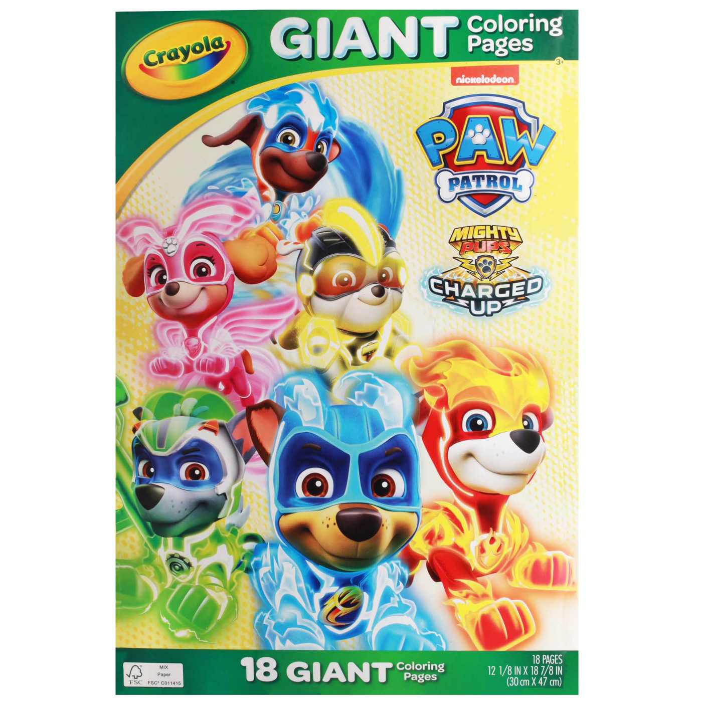 Crayola Paw Patrol Giant Coloring Pages; image 1 of 2