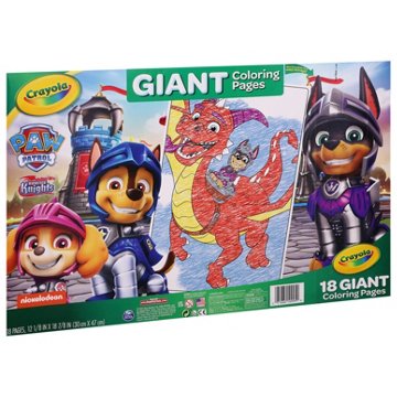 Crayola Paw Patrol Giant Coloring Pages