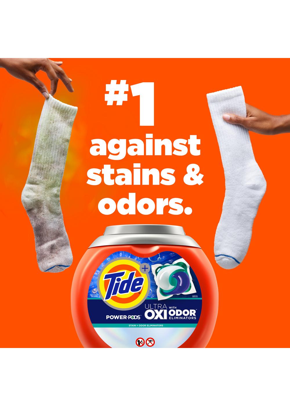 Tide Power PODS Ultra Oxi HE Laundry Detergent Pacs; image 3 of 10