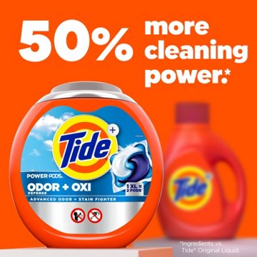 Tide Power PODS Ultra Oxi HE Laundry Detergent Pacs