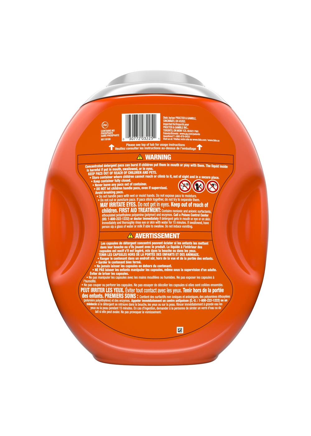 Tide Power PODS Ultra Oxi HE Laundry Detergent Pacs; image 6 of 10