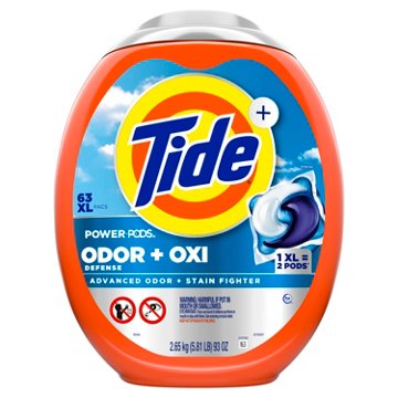 Tide Power PODS Ultra Oxi HE Laundry Detergent Pacs