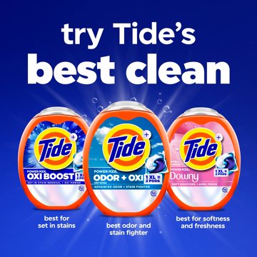 Tide Power PODS Ultra Oxi HE Laundry Detergent Pacs