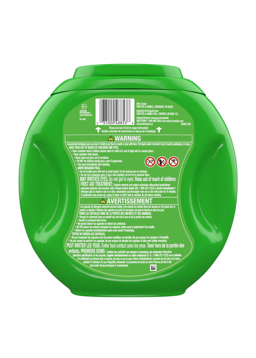 Gain Flings! Original Scent HE Laundry Detergent Pacs; image 3 of 10