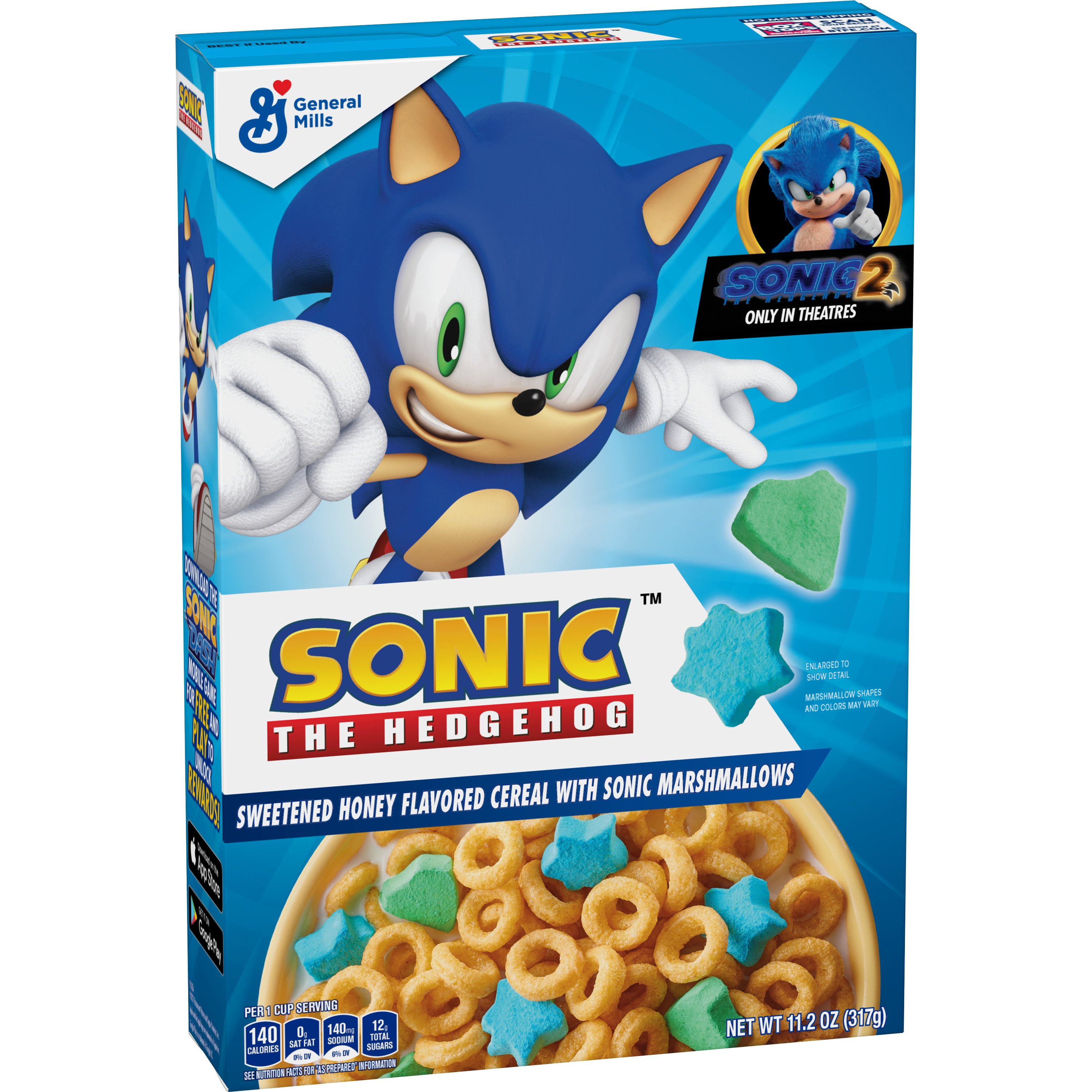 General Mills Sonic The Hedgehog Cereal Shop Cereal at HEB