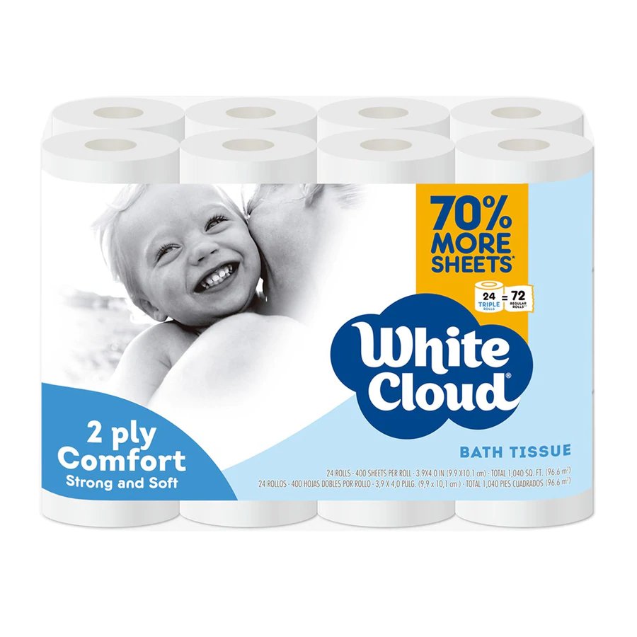 White Cloud Comfort Toilet Paper Shop Toilet Paper at HEB
