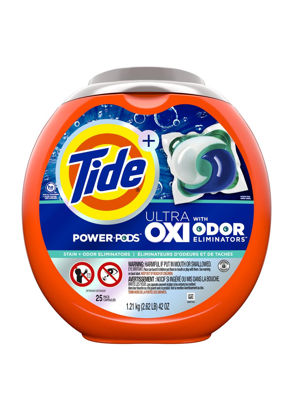 Tide Power PODS Ultra Oxi HE Laundry Detergent; image 5 of 8