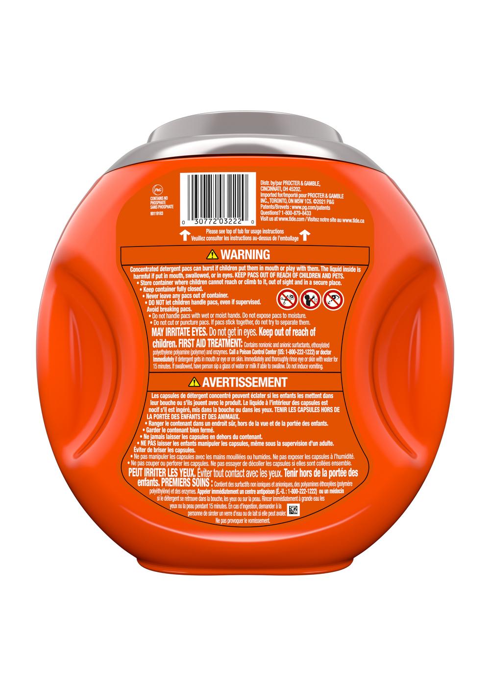 Tide Power PODS Ultra Oxi HE Laundry Detergent; image 7 of 8