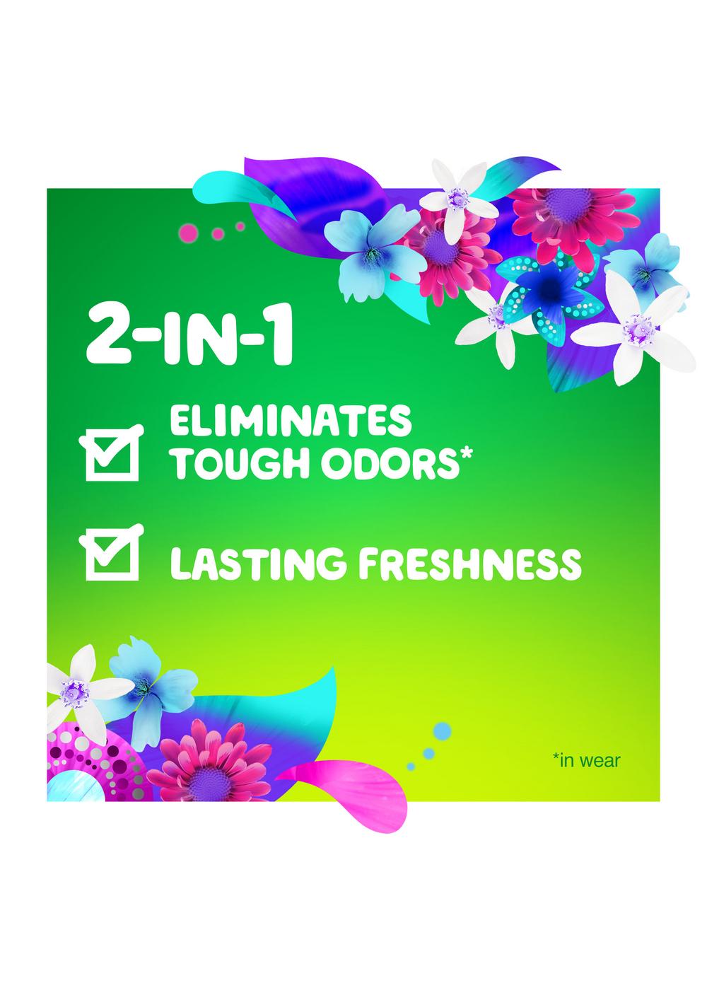 Gain + Odor Defense HE Liquid Laundry Detergent, 61 Loads - Super Fresh Blast; image 8 of 10