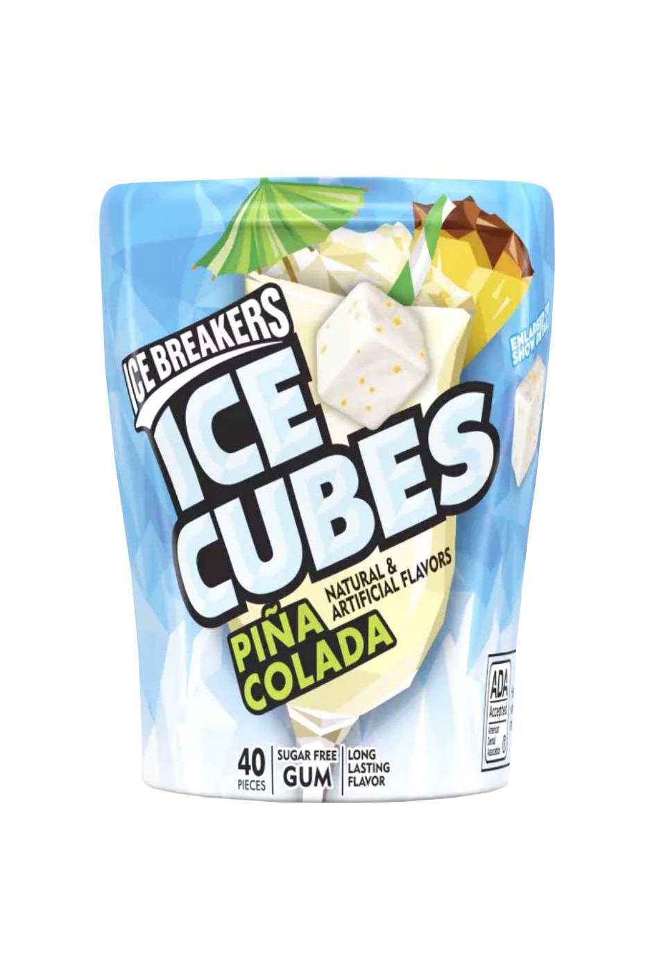 Ice Breakers Ice Cubes Sugar Free Chewing Gum - Pina Colada; image 1 of 2