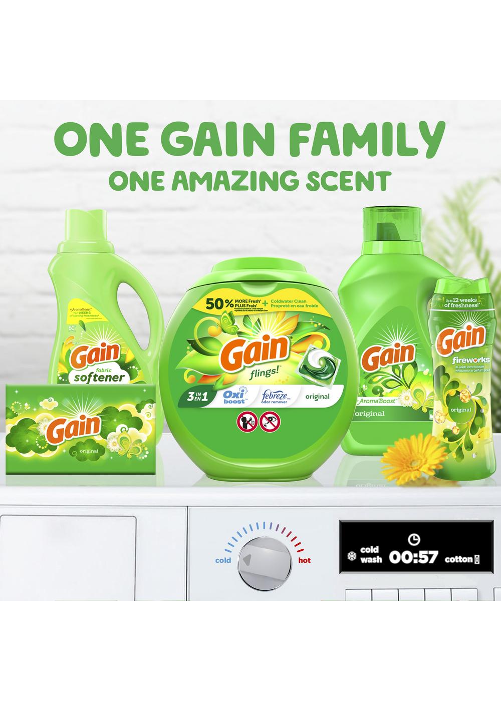 Gain Ultra Flings Original HE Laundry Detergent (48-Count) in the Laundry  Detergent department at