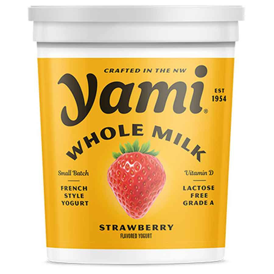 Yami Strawberry Whole Milk Yogurt, 32 oz | Central Market - Really