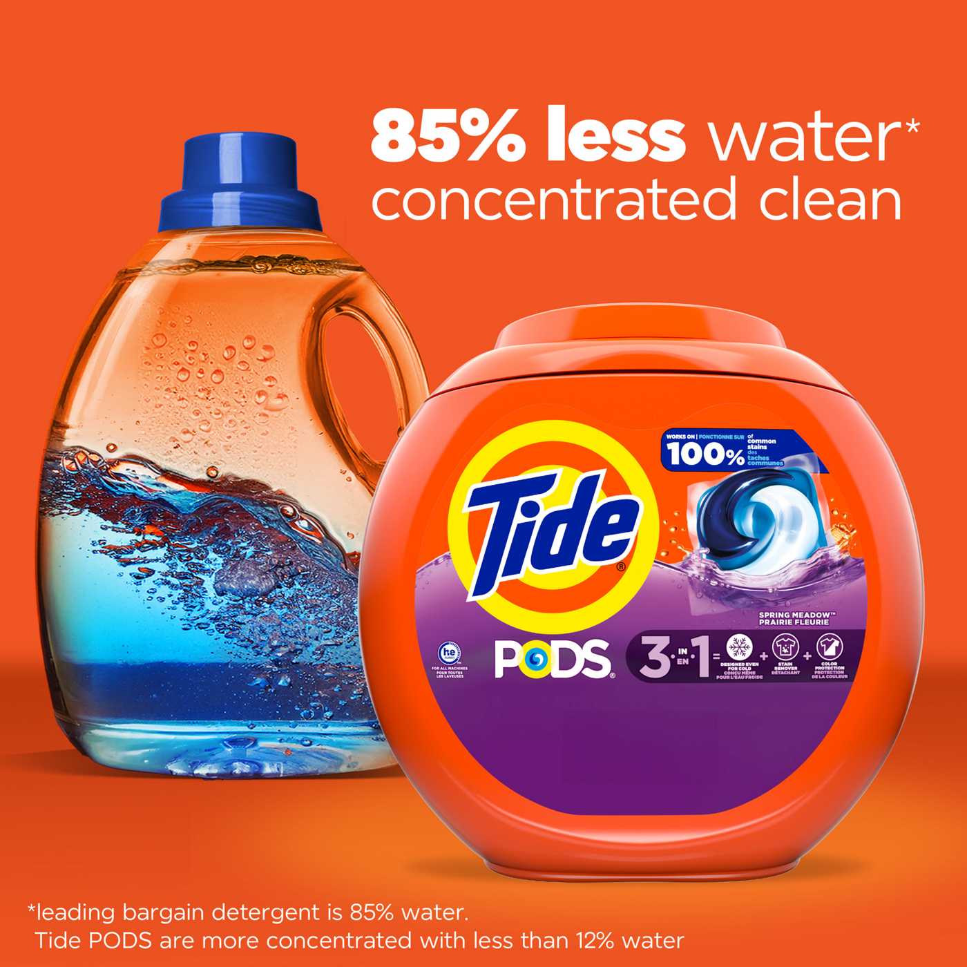 Tide PODS Laundry Detergent Pacs - Spring Meadow Scent; image 10 of 10