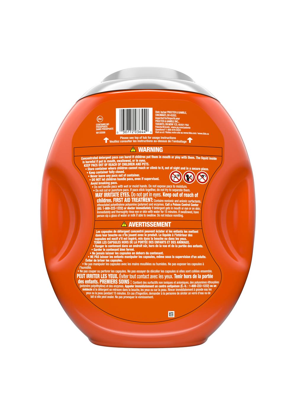 Tide Power PODS Hygienic Clean Original Scent HE Laundry Detergent Pacs; image 6 of 10