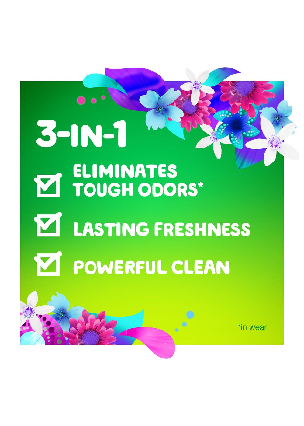 Gain Odor Defense Liquid Laundry Detergent, Super Fresh Blast Scent, 100 Loads; image 11 of 19