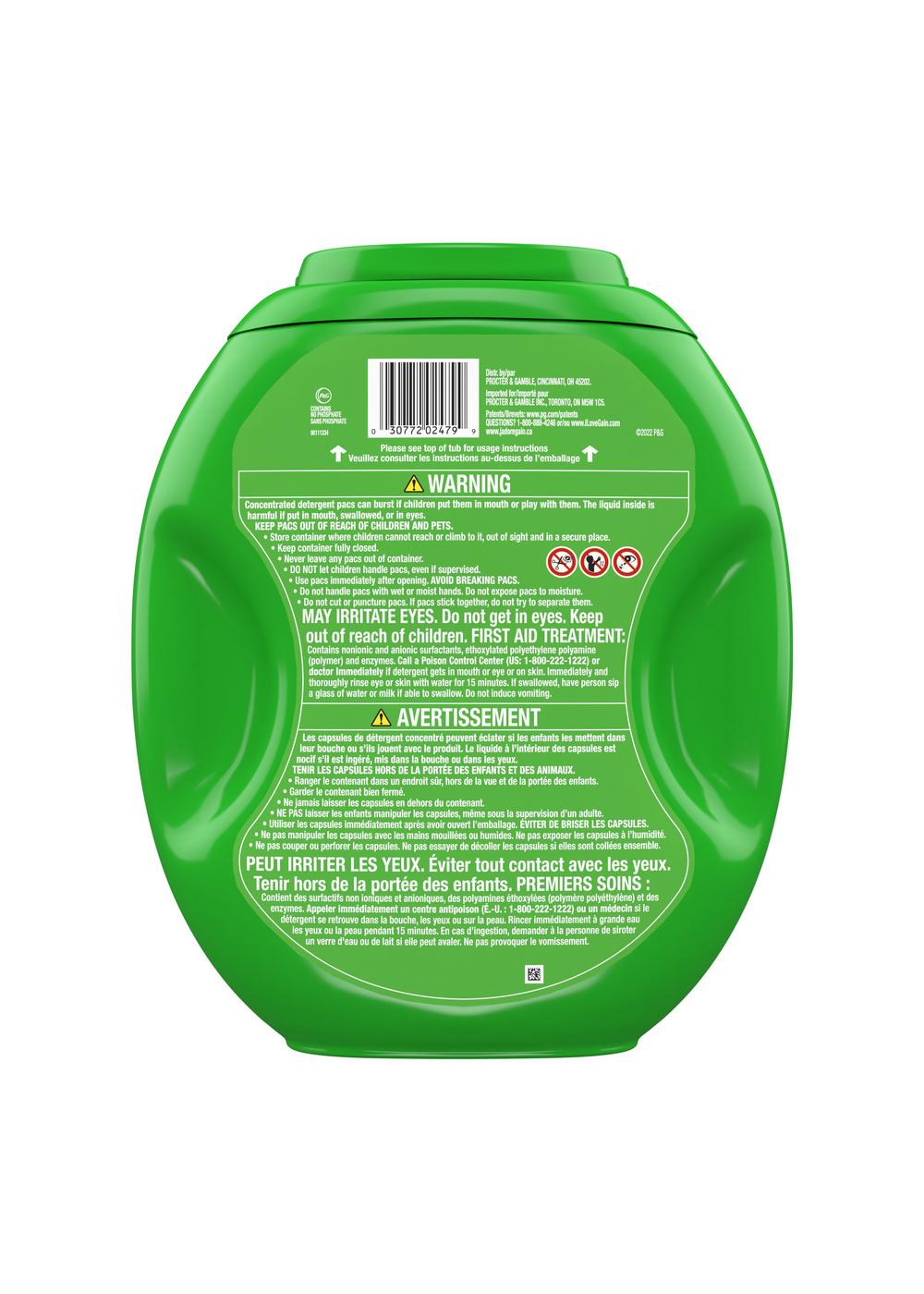 Gain Flings! Moonlight Breeze HE Laundry Detergent Pacs; image 2 of 10