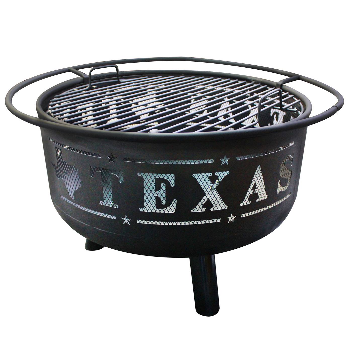 Leigh Country T-E-X-A-S Outdoor Fire Pit; image 1 of 3