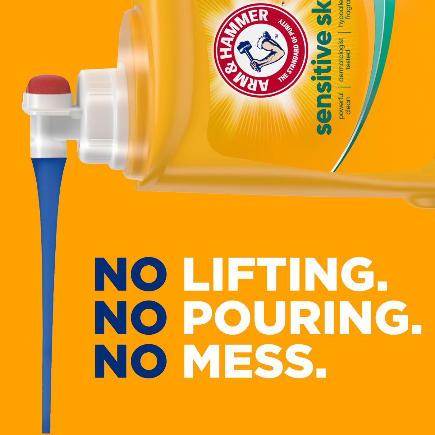 Arm & Hammer Sensitive Skin HE Liquid Laundry Detergent, 170 Loads - Fresh; image 2 of 12