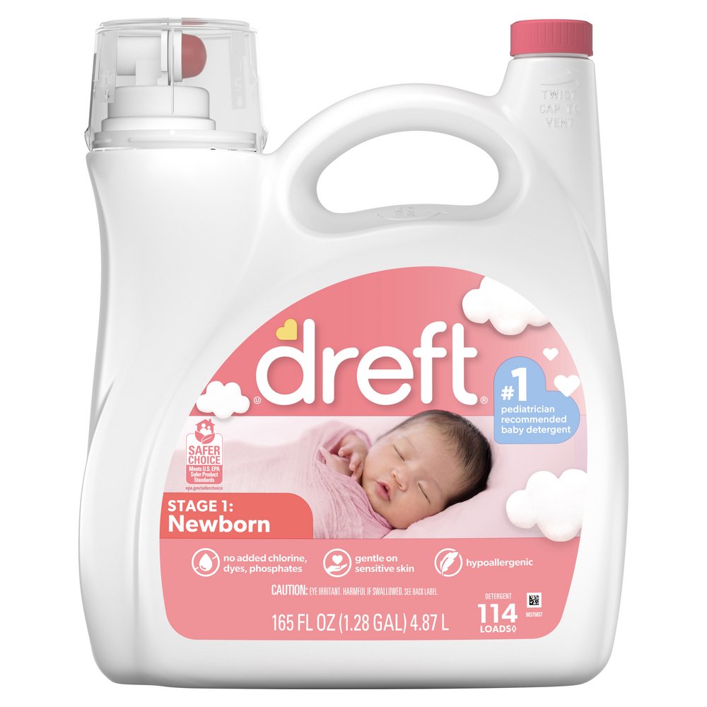 Dreft Detergente Líquido Etapa 1 Recien Nacido 2.72 L - H-E-B México