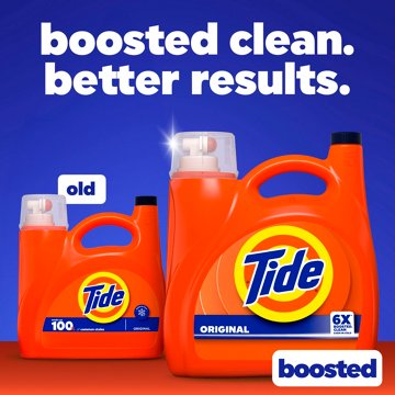 Tide Laundry Detergent Liquid, 100 Loads - Original Scent