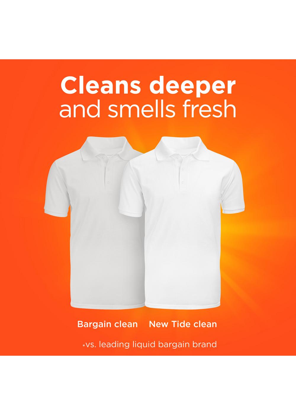 Tide HE Turbo Clean Liquid Laundry Detergent, 100 Loads - Original; image 4 of 15