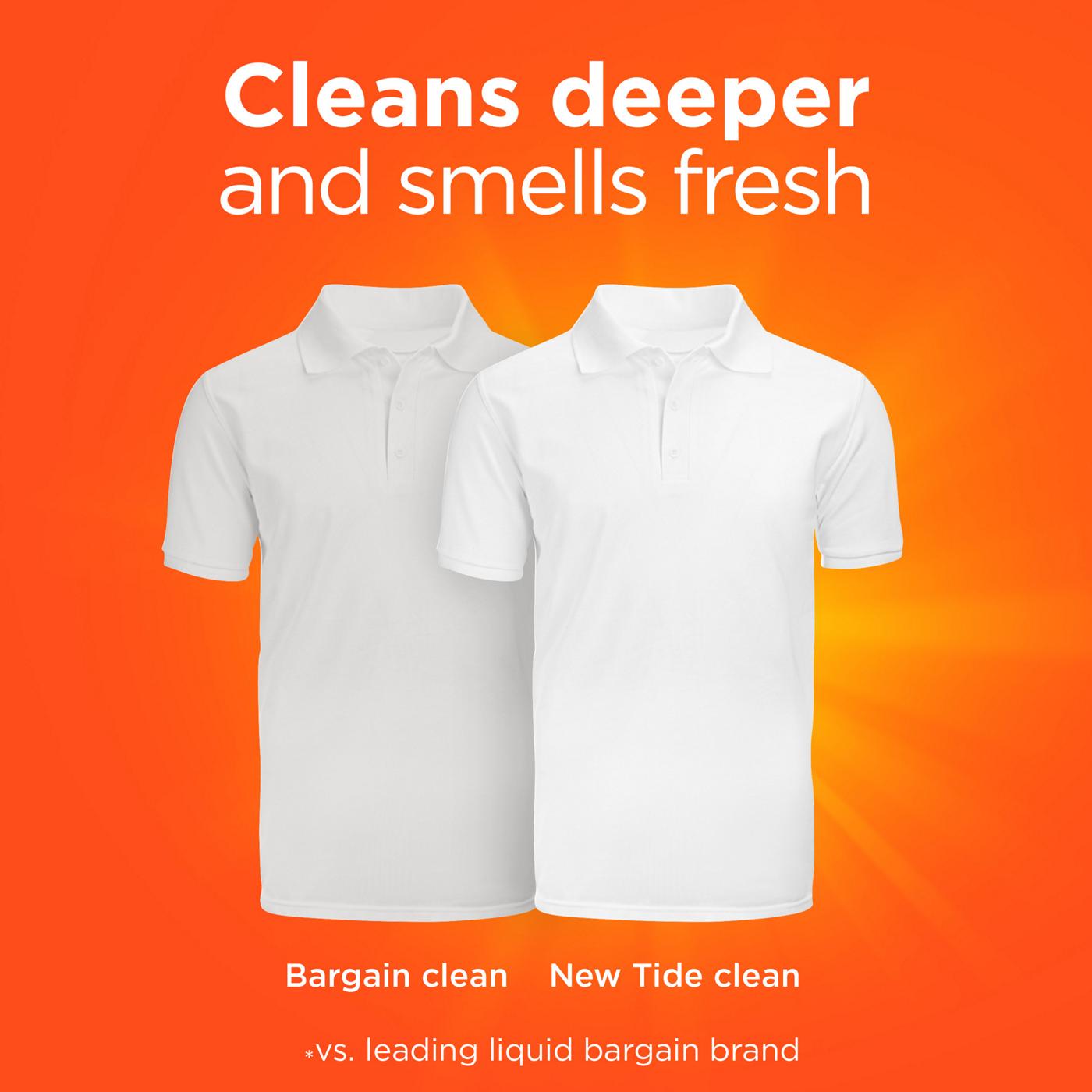 Tide HE Turbo Clean Liquid Laundry Detergent, 100 Loads - Original; image 6 of 15