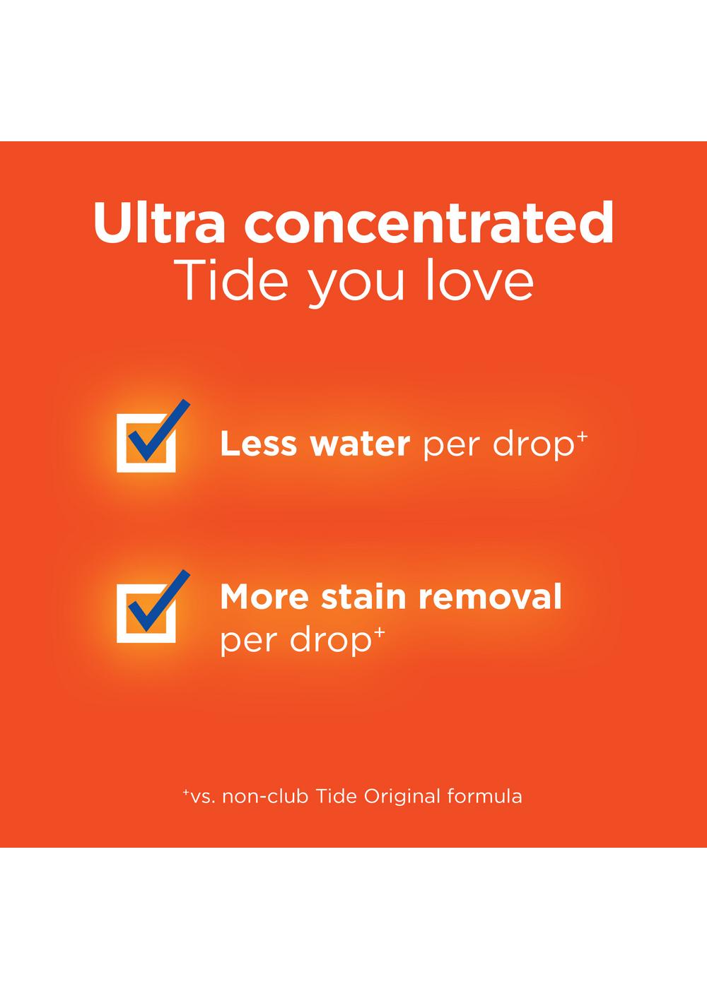 Tide HE Turbo Clean Liquid Laundry Detergent, 100 Loads - Original; image 15 of 15