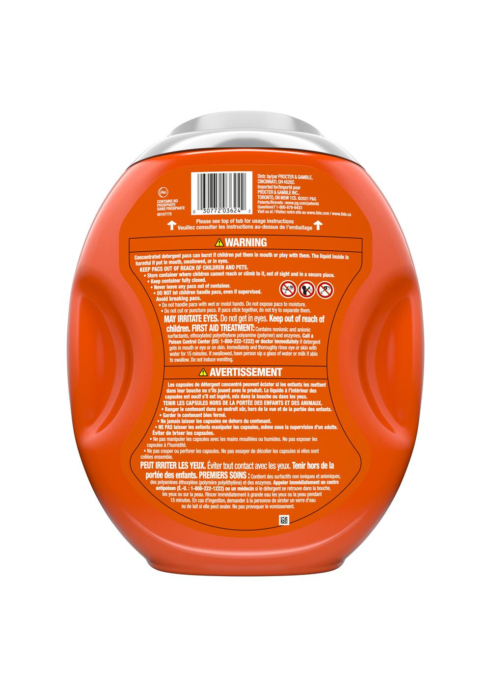 Tide PODS Plus Downy April Fresh HE Laundry Detergent Pacs; image 8 of 8