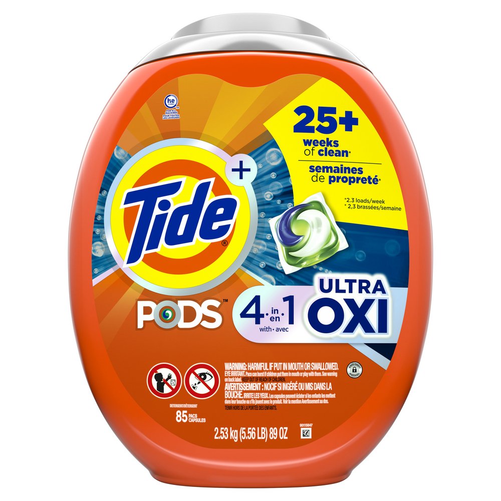 Tide PODS Ultra Oxi HE Laundry Detergent Pacs Shop Detergent at HEB