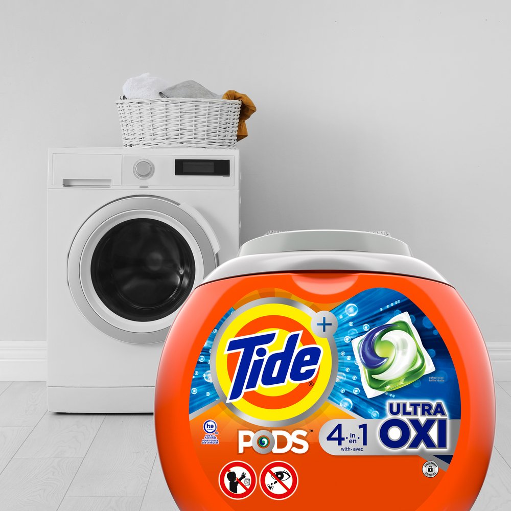 Tide HE Washing Machine Cleaner with OXI - Shop Detergent at H-E-B