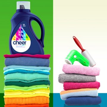 Cheer Colorguard HE Liquid Laundry Detergent, 107 Loads