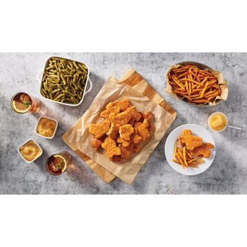 Hill Country Fare Heat & Eat Frozen Texas Sized Chicken Nuggets, 32 oz